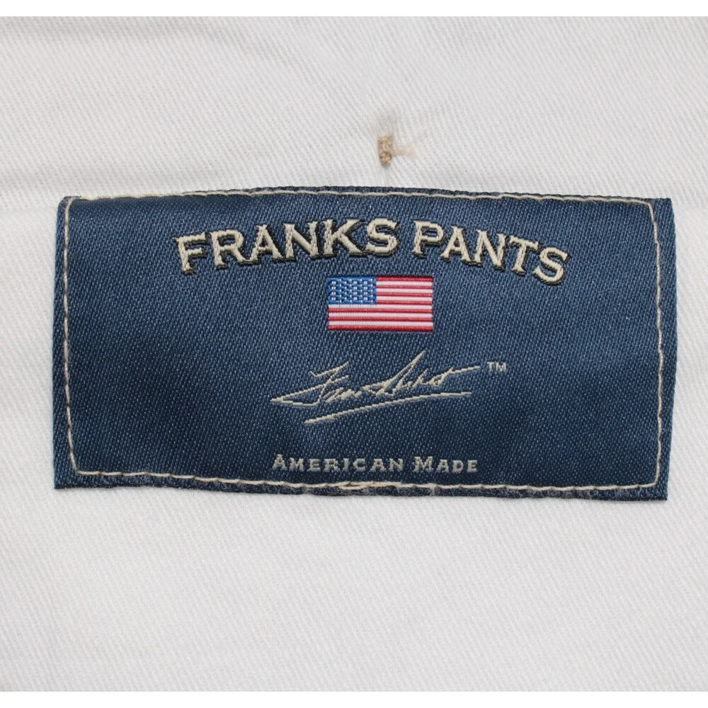 Frank's Pants NWT Chinos / Casual Pants Size 44 US in Navy Blue 100% Cotton